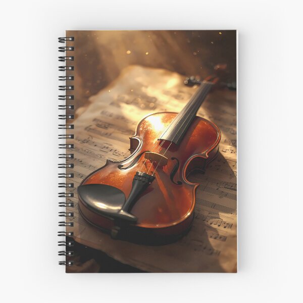 Item preview, Vintage Violin on Sheet Music – World Music Day designed and sold by Art-Arcade6.
