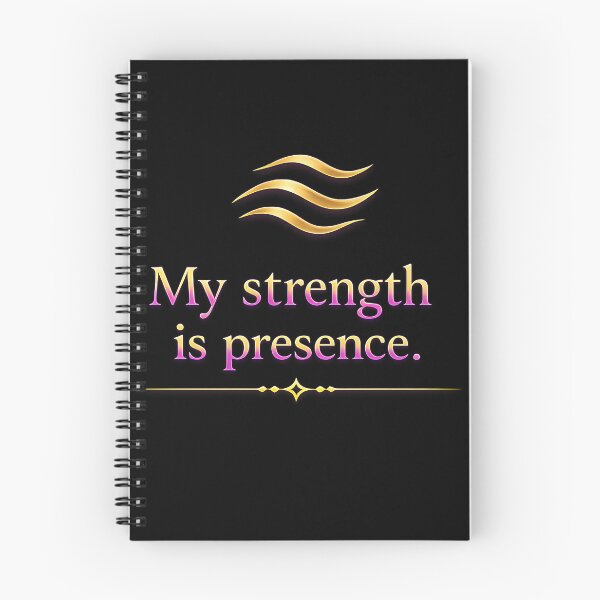 Item preview, My strength is presence. designed and sold by MaxDreamsArt.
