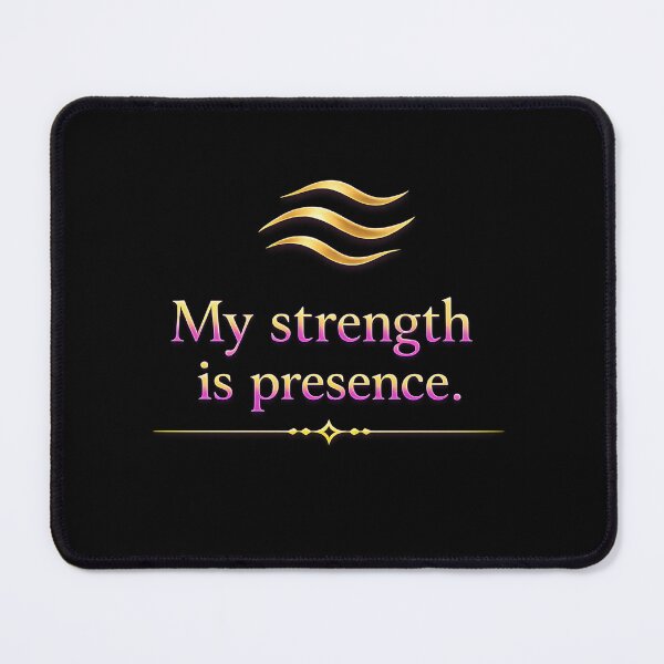 Item preview, My strength is presence. designed and sold by MaxDreamsArt.