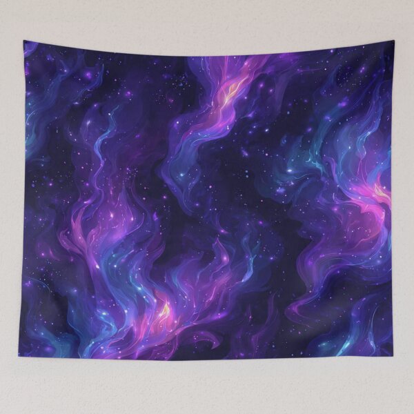 Item preview, Cosmic Purple Nebula Flow designed and sold by Waltzia.