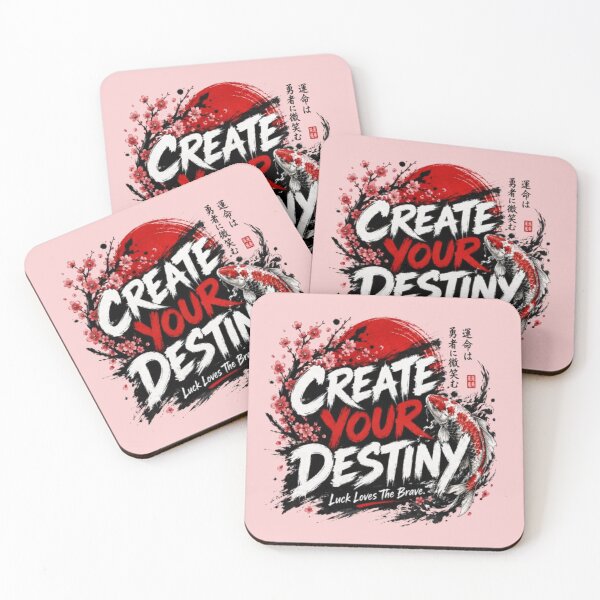 Item preview, Create Your Destiny – Koi Fish Japanese  designed and sold by Dogandesighn.