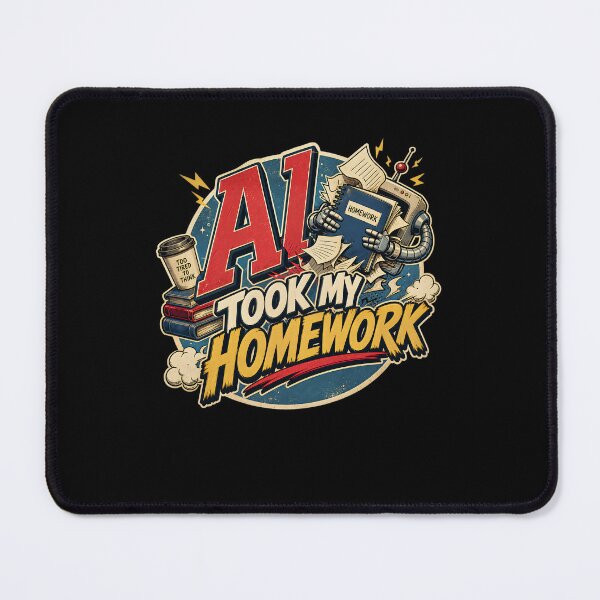 Item preview, AI Took My Homework designed and sold by FreshPixelArt.