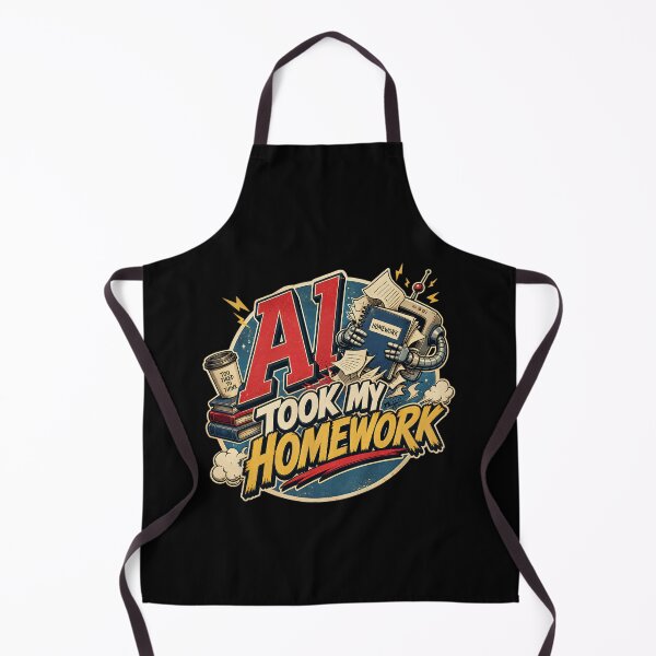 Item preview, AI Took My Homework designed and sold by FreshPixelArt.