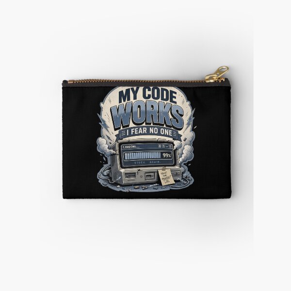 Item preview, My Code Works I Fear No One designed and sold by FreshPixelArt.