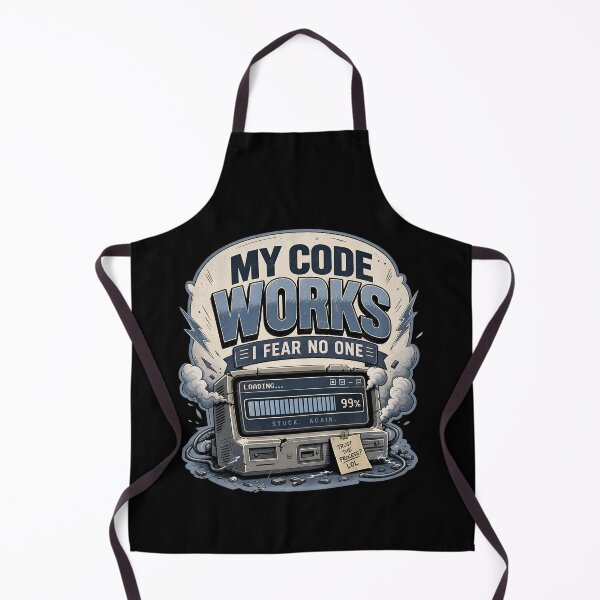 Item preview, My Code Works I Fear No One designed and sold by FreshPixelArt.