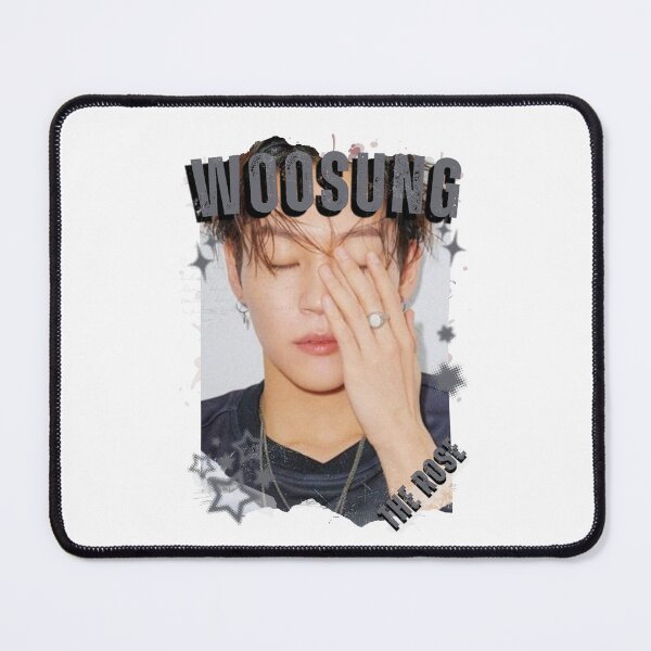 Item preview, The rosee Kim Woosung Rock HipHop Band Kpop Boy group digital art korean pop art designed and sold by AJUNICE STUDIO.