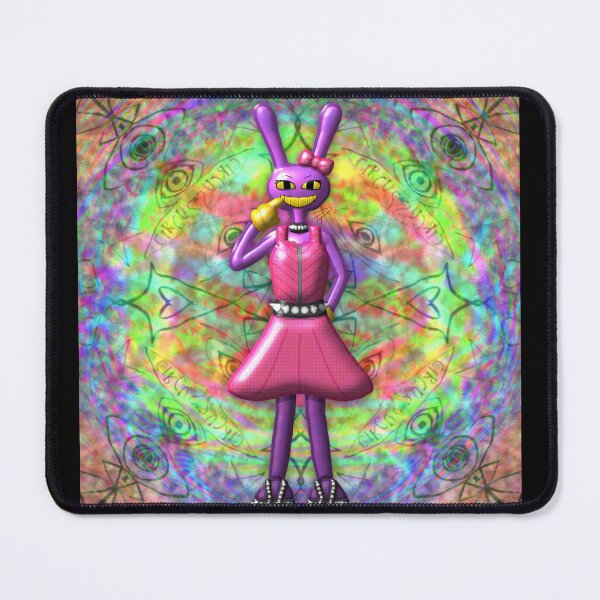 Item preview, Jax with Pink Bow in Pink Dress Art designed and sold by lilpoltergeist.