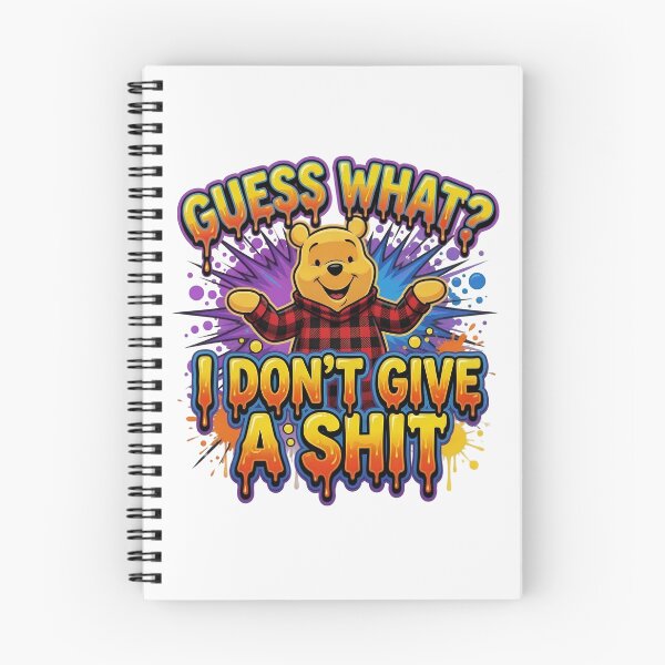 Item preview, Guess What I Don't Give A Shit Bear designed and sold by TshirtsOnline-.
