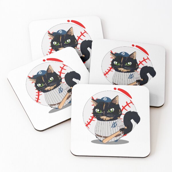Item preview, Baseball Cat designed and sold by Irece Illustrations.