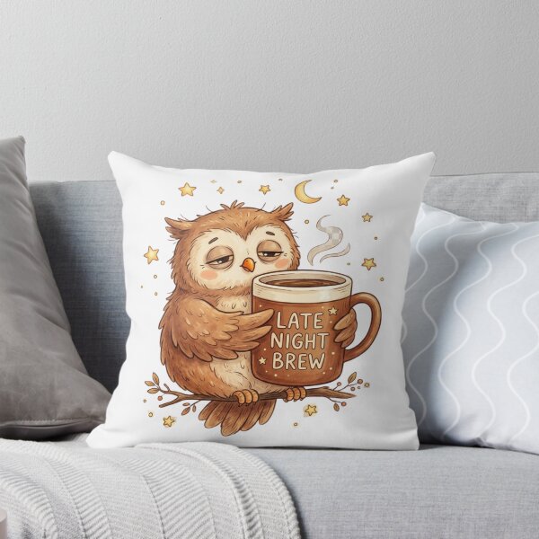 Item preview, Late Night Brew designed and sold by StickVerse by Owais.