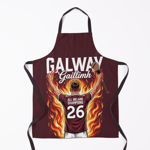 Artikelvorschau, Galway, irische Hurling-Meister 2026 entworfen und verkauft von CELTIC-DESIGNS.