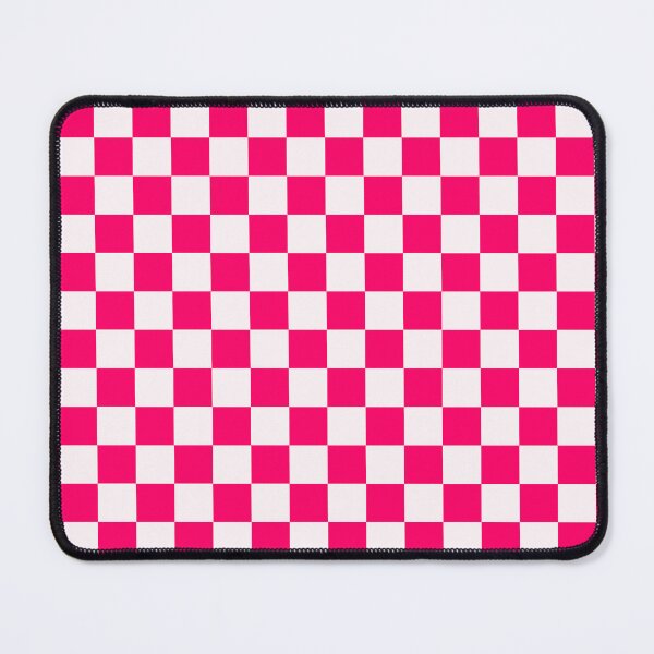 Item preview, Bright Pink and White Chequered Pattern designed and sold by Jeallan Designs.