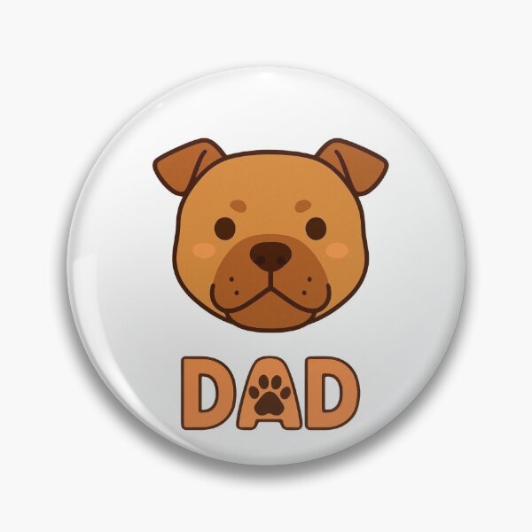 Item preview, Staffordshire Bull Terrier Dad designed and sold by City0fDreams.