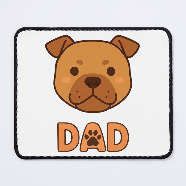 Item preview, Staffordshire Bull Terrier Dad designed and sold by City0fDreams.