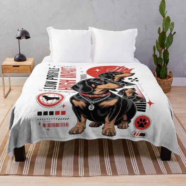 Item preview, Black and Tan Dachshund Low Profile High Impact designed and sold by AntiqueImages.