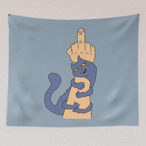 Item preview, Bad-tempered good cat designed and sold by AyseAkcay.