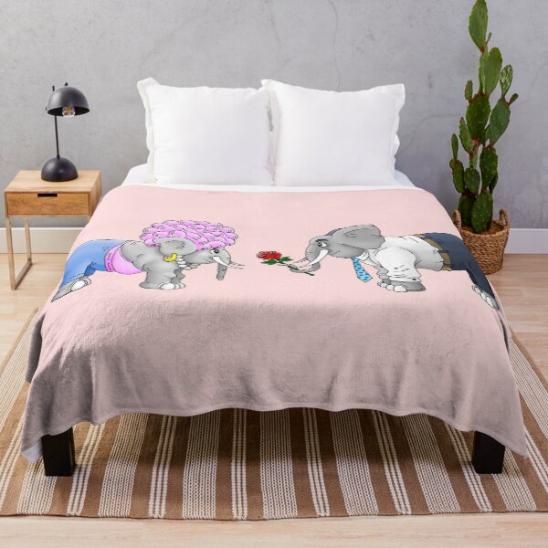 Item preview, Cute Romantic Elephant Couple designed and sold by Restarter.