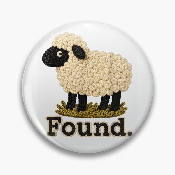 Item preview, Found Sheep Psalm 23 Christian Faith designed and sold by TRLKeownArt.