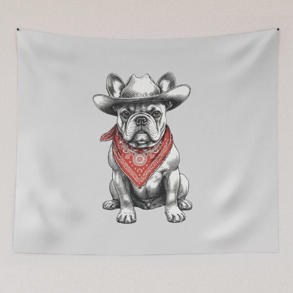 Item preview, COWBOY FRENCHIE designed and sold by BKDIGITALSHOP.