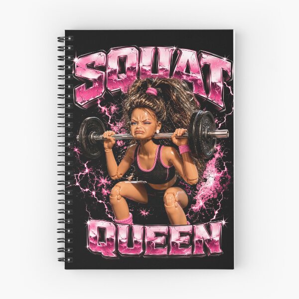 Item preview, Squat Queen Funny Fashion Doll Heavy Barbell Weightlifting designed and sold by Vermanartist.