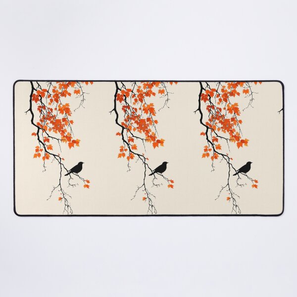 Item preview, Autumn Raven Silhouette – Minimalist Japanese Maple Wall Art designed and sold by ArtesioByZaber.
