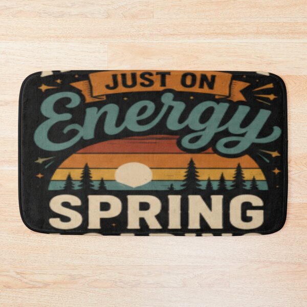 Item preview, Not Lazy Just On Energy colorful typographic camping design designed and sold by SmashingDeals.