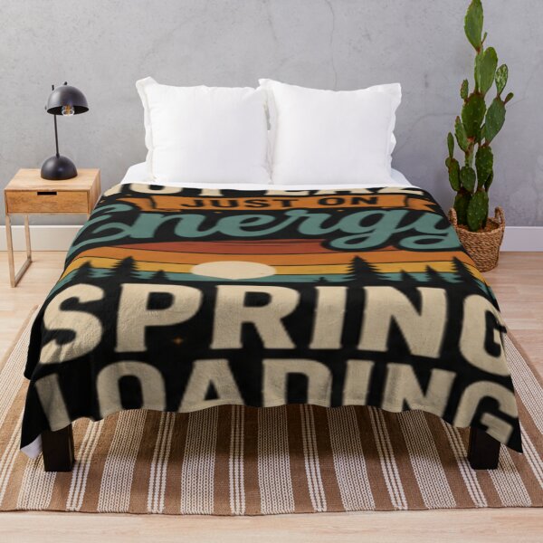 Item preview, Not Lazy Just On Energy colorful typographic camping design designed and sold by SmashingDeals.