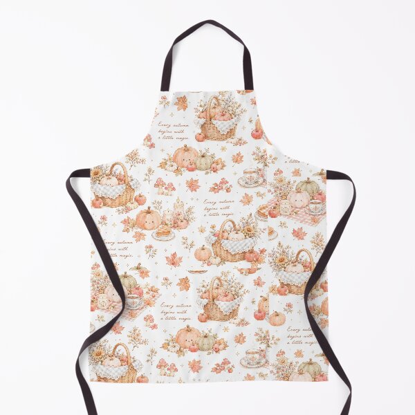 Aperçu de l'œuvre Cozy Autumn Pumpkin Picnic Pattern | Cute Cottagecore Fall Aesthetic créée et vendue par looplandger.