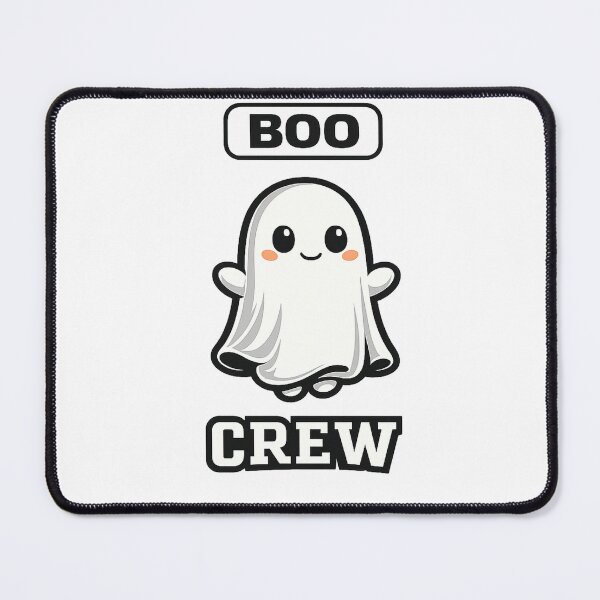 Item preview, Boo Crew Cute Ghost Minimalist Halloween Vector designed and sold by wizooo411.