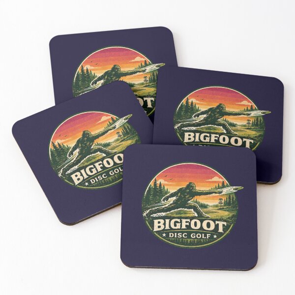 Artikelvorschau, Bigfoot Disc Golf entworfen und verkauft von Swanny's Custom T-shirt and Gift Designs.