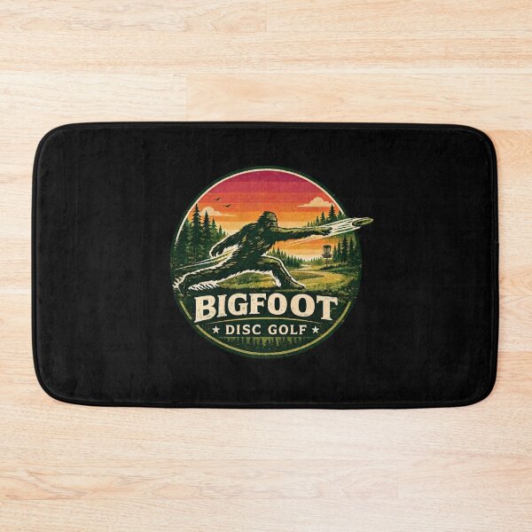 Artikelvorschau, Bigfoot Disc Golf entworfen und verkauft von Swanny's Custom T-shirt and Gift Designs.