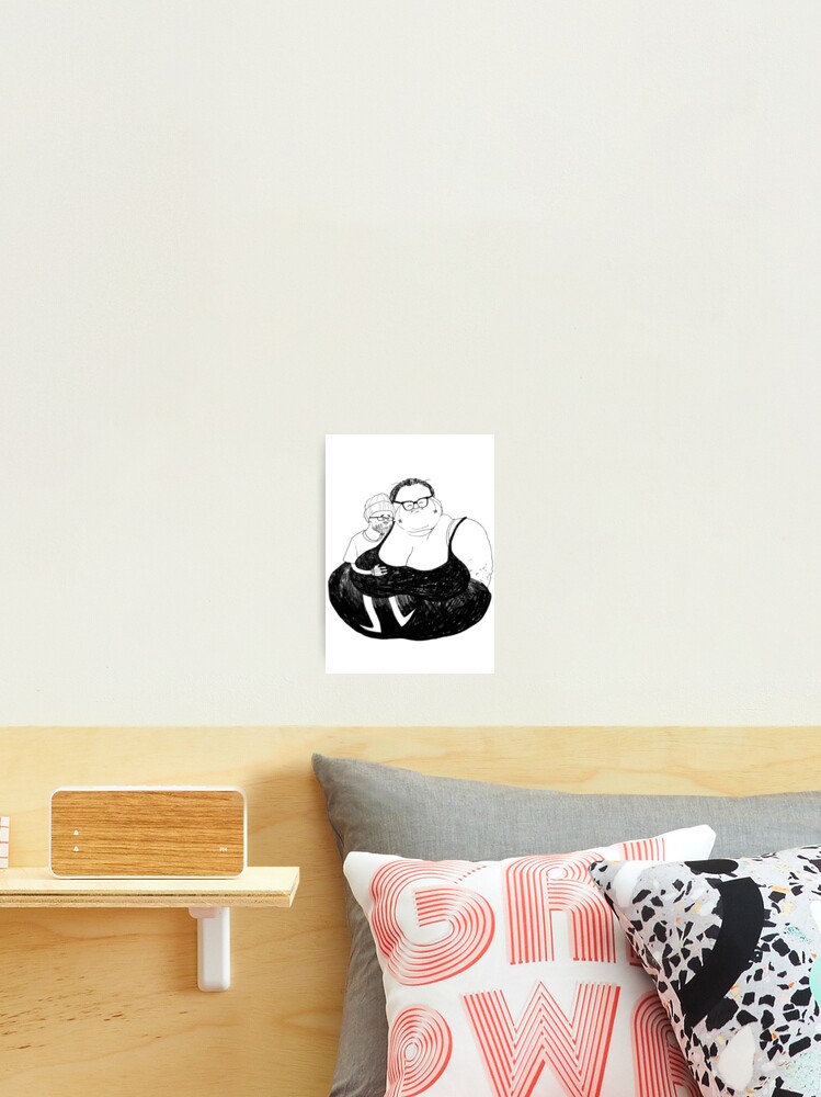 Thumbnail 2 of 3, Photographic Print, Tiny Remy, big Roz designed and sold by abirdwatching.