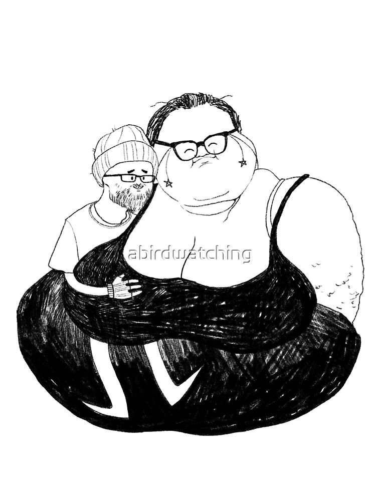 Thumbnail 7 of 7, Oversized T-Shirt, Tiny Remy, big Roz designed and sold by abirdwatching.