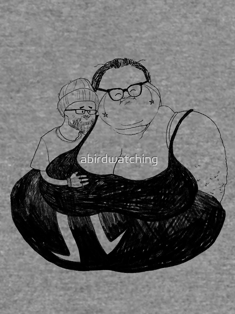Thumbnail 6 of 6, Lightweight Sweatshirt, Tiny Remy, big Roz designed and sold by abirdwatching.
