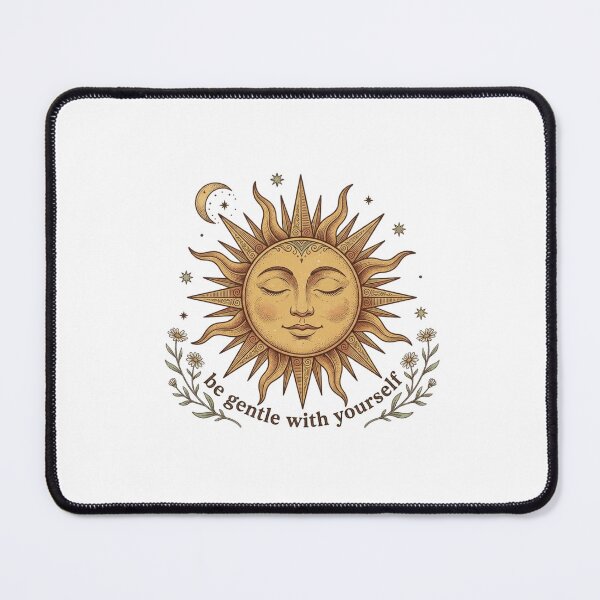 Item preview, Be Gentle With Yourself Boho Sun designed and sold by AllLoveStore.