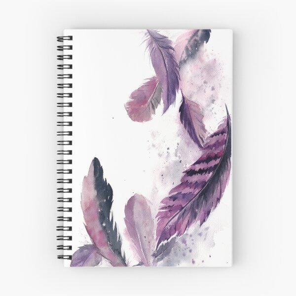 Item preview, Purple feathers designed and sold by CanotStop.