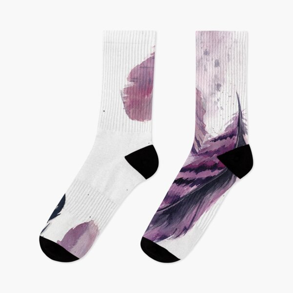 Item preview, Purple feathers designed and sold by CanotStop.
