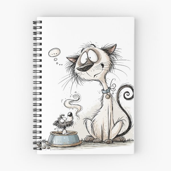 Item preview, Funny Siamese Cat  designed and sold by Creative Nook.