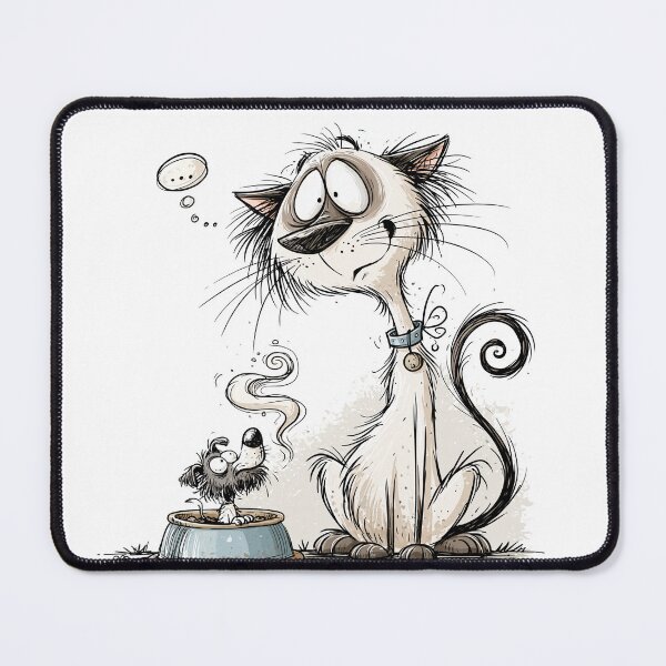 Item preview, Funny Siamese Cat  designed and sold by Creative Nook.