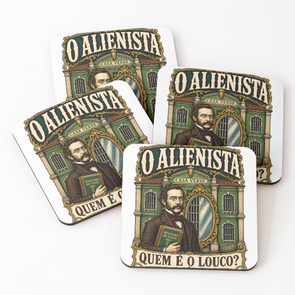 Item preview, O Alienista – Machado de Assis’ Satirical Asylum designed and sold by Past in Threads.