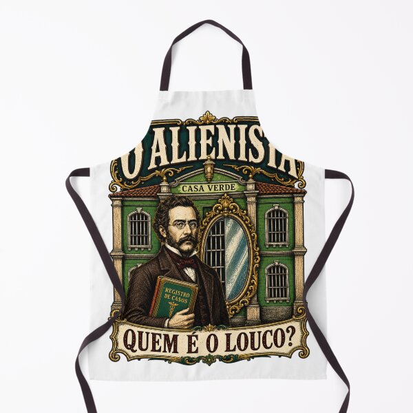 Item preview, O Alienista – Machado de Assis’ Satirical Asylum designed and sold by Past in Threads.