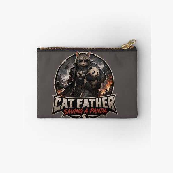 Item preview, panda/cat father designed and sold by @jon.
