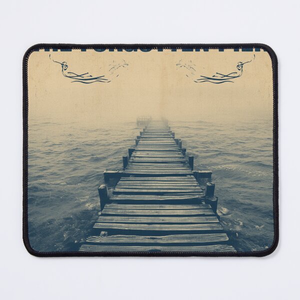 Item preview, The Forgotten Pier – Vintage Haunted Ocean Dock Retro Horror T-Shirt | Gothic Coastal Adventure Design designed and sold by Vvmd.