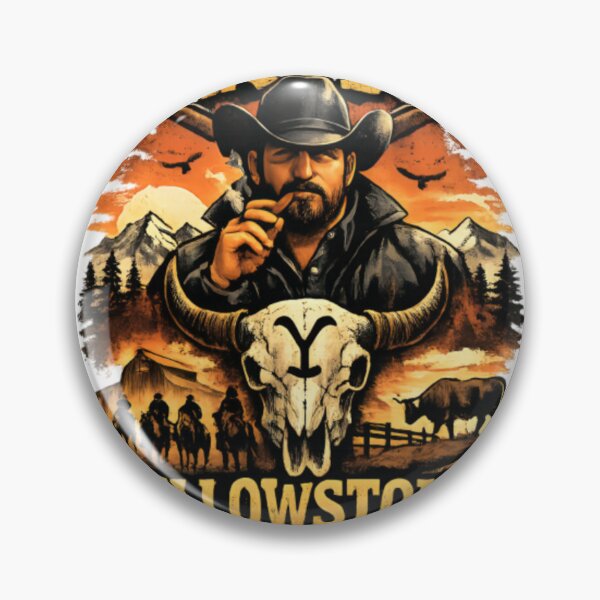 Item preview, RIP Yellowstone Cowboy Skull Western Vintage Ranch Graphic designed and sold by CatLovers Studio.