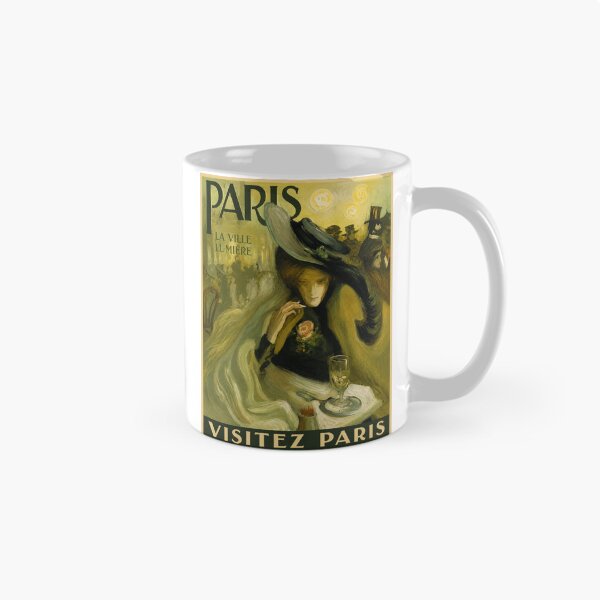 Item preview, Paris Travel Poster Vintage Café Wall Art for France Lovers designed and sold by RickE.