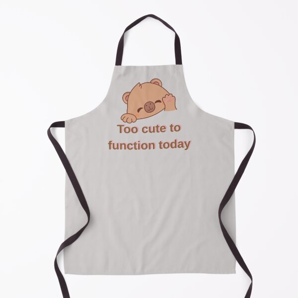 Item preview, Cute Teddy Bear Too Cute To Function Today" designed and sold by TheFrameVault.