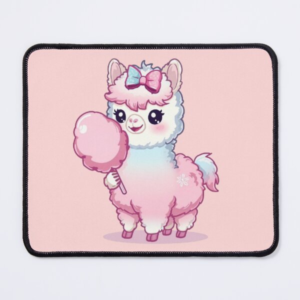 Item preview, Alpaca Kawaii de Algodón de Azúcar | Pegatina de Alpaca Chibi Linda designed and sold by Stylestickers55.