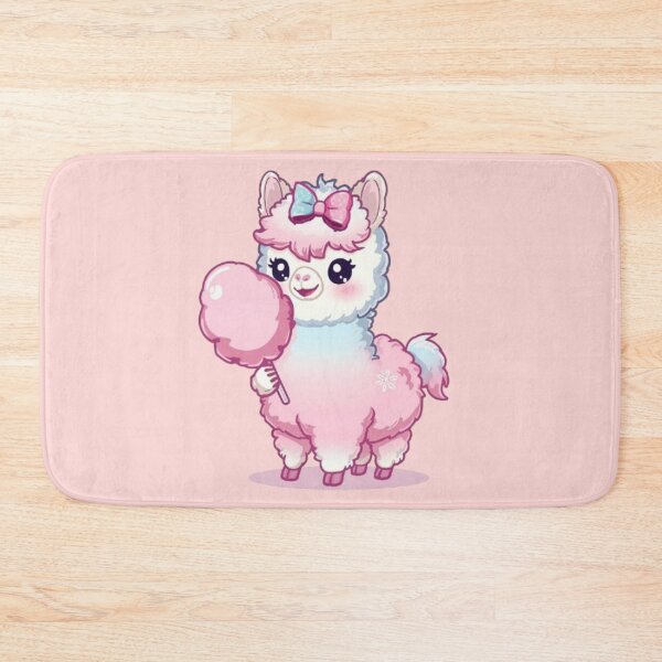 Artikelvorschau, Kawaii Zuckerwatte-Alpaka | Niedlicher Chibi-Alpaka-Aufkleber entworfen und verkauft von Stylestickers55.