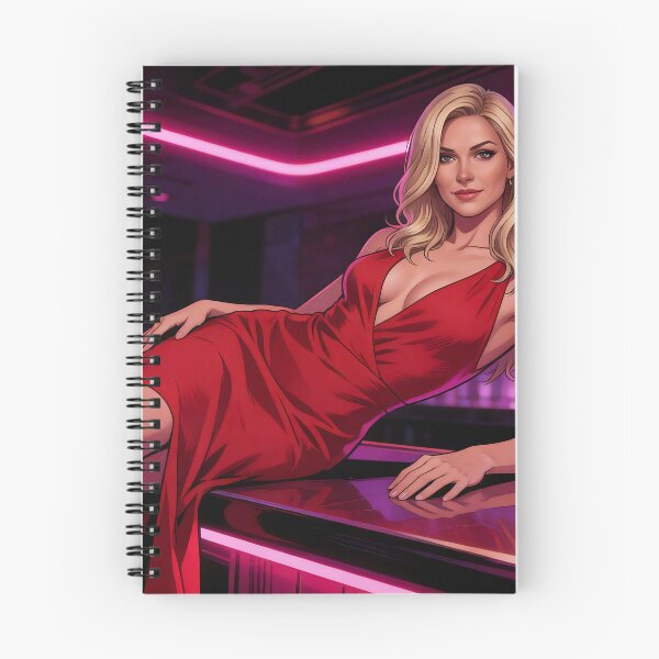 Item preview, Becky in a Red Dress designed and sold by Pretty Girl Club.