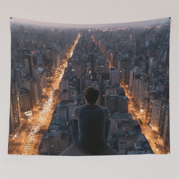 Item preview, At the Edge of a Million Lives designed and sold by oanaunciuleanu.